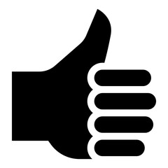 Like, thumb up icon vector illustration graphic design