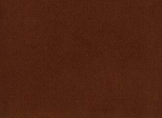 Old worn brown canvas plain woven texture detail background