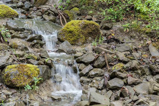 cascata di un ruscello abitato dalle fate
