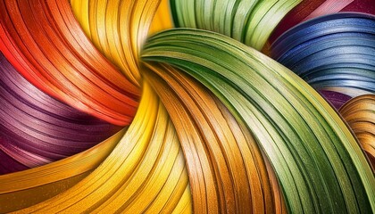 abstract rainbow background with colorful stripes and bright colors concept of abstract art digital art and graphic design