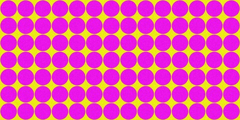 Grainy Abstract Pattern of Purple-Hued Spheres with Gradient on a Dark Background Featuring Geometric Shapes and Noise Texture