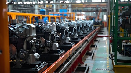Generator production at the factory