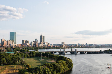 Boston Skyline & The Charles River