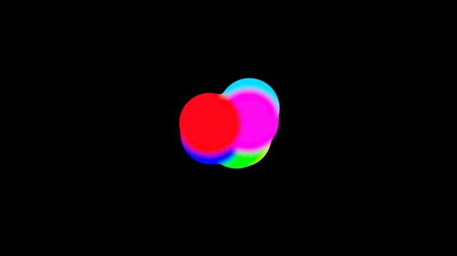 3D animation of abstract smooth liquid shape. Transparent background. Abstract morphing creamy white form rendered in UHD with alpha channel, ribbon, july,