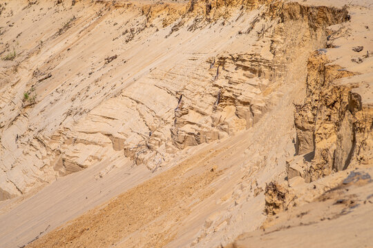 wydma piaskowa jako tło