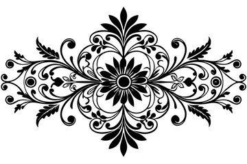 Flower vector floral ornament vector