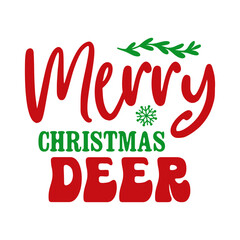 Merry Christmas Deer svg