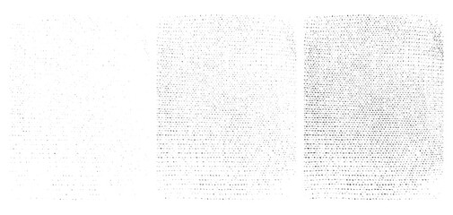 Vector grunge subtle urban textures. Distressed overlay texture set. Grunge background various density. Abstract mild textured effect.