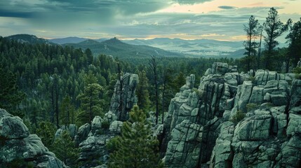 Black Hills National Forest: A Majestic Nature Forest of Stone in South Dakota