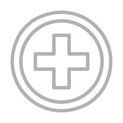 Obraz premium plus Vector Line Grey Icon Design