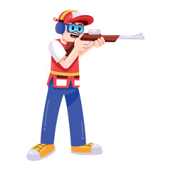 Vector Woman Surfing In Sea Cartoon Illustration Isolated