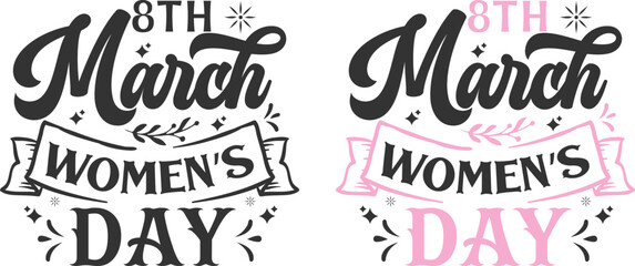 International Women’s Day Svg Design
