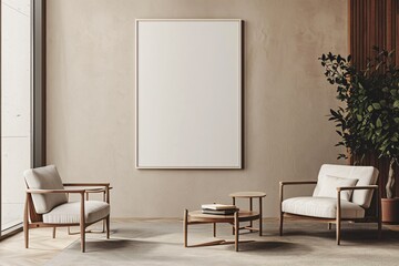empty frames on a wall