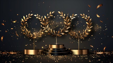 Golden Award Ceremony Background