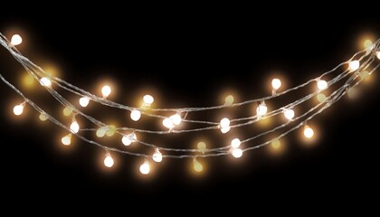 string light photo overlays christmas new year lights glowing lights bokeh png