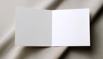 blank 5 x 7 inch postcard mockup