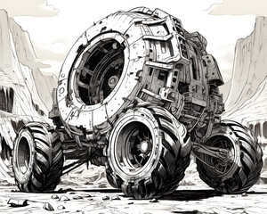 Massive Desert Rover 