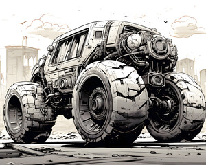 Massive Desert Rover 