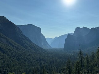 Obraz premium mountains in the morning