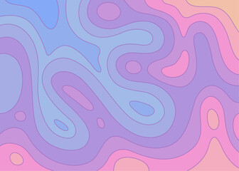 Abstract background. Hand drawn vector illustration.