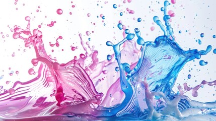 Abstract Water Splash