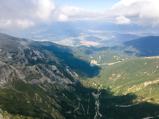 Fototapeta premium Pirin Mountain near Vihren Peak, Bulgaria