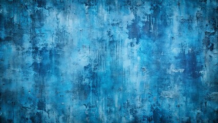 Obraz premium Abstract Blue Wall Texture, Blue, Background, Texture, Abstract ,