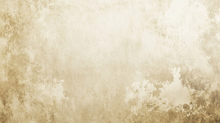 Fototapeta premium Cream-colored old paper with a sepia tan backdrop. The texture resembles tan parchment, creating a beige, rustic antique effect. The soft, worn parchment has a light, slab tile appearance.