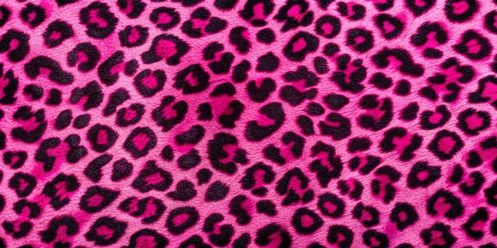 Pink Leopard Print Furry Texture, Animal Print , Leopard Texture, Furry , Pattern