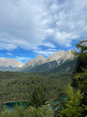 landscape in the mountains