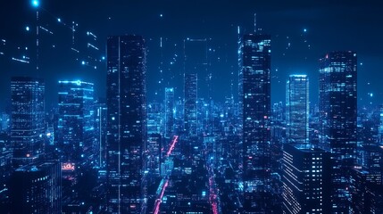 Cityscape concept background