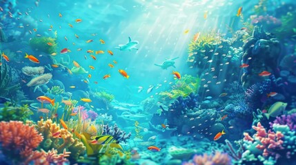 Vibrant Underwater Paradise