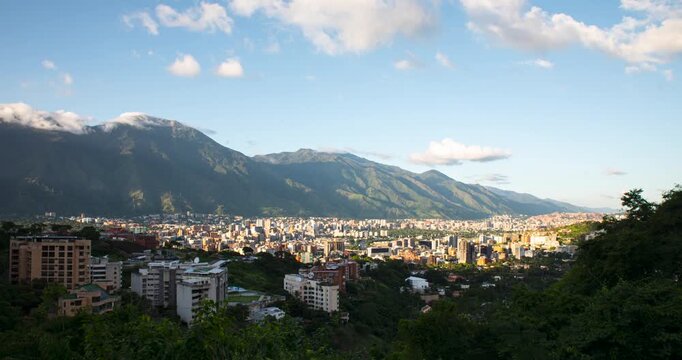 TimeLapse ciudad de Caracas - Venezuela