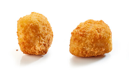fried fish fillet nuggets