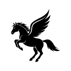 horse silhouette vector