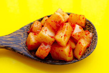 Daikon Kimchi. Tasty and spicy