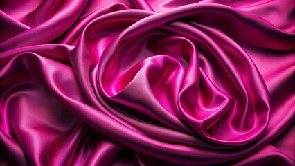 Obraz premium Abstract Pink Satin Drape with Soft Curves, satin, fabric, texture, background