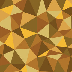 Polygonal rainbow mosaic background. Abstract low poly vector illustration. Triangular pattern in halftone style. Template geometric business design with triangle for poster, banner, card, flyer