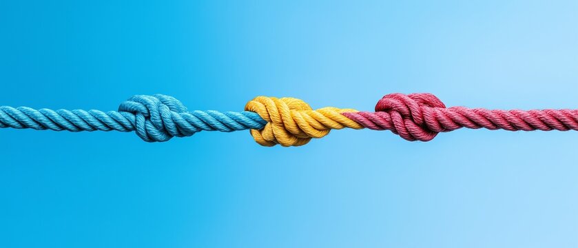 Three Knotted Ropes