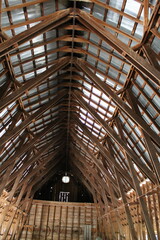 The Blue Barn 04 Interior of a Building Ceiling 