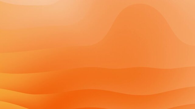Abstract orange background with elegant curved lines, ideal for graphic design projects, modern wallpaper, or vibrant digital presentations.