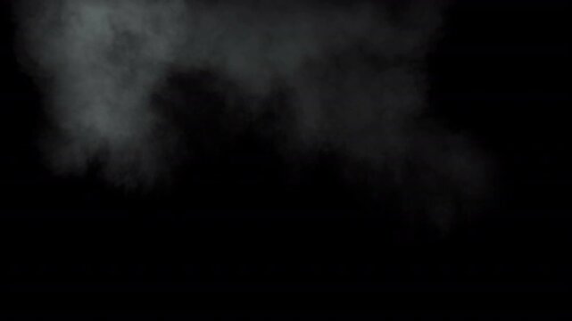 Military cannon, muzzle flash with smoke and sparks, three speeds, HD 30p, with alpha channel for transparent background 