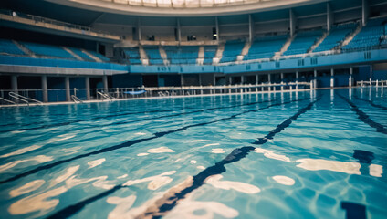 Empty sports pool