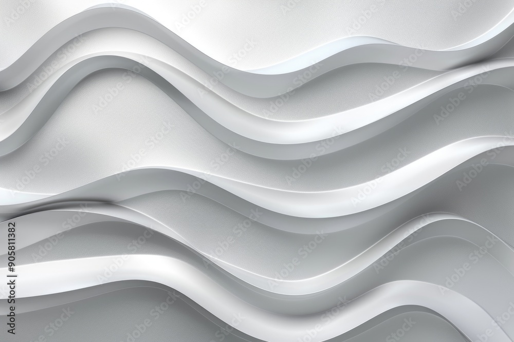 Poster A close-up view of a textured wall featuring a wavy pattern
