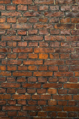Walls pattern for background. Brick wall background texture. Textured background of brick wall.