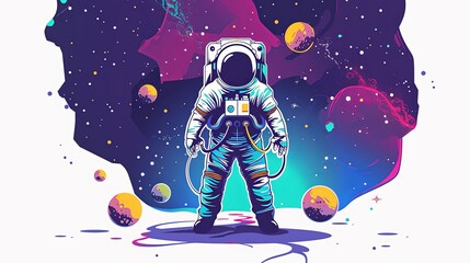 Fototapeta premium Astronaut in Space