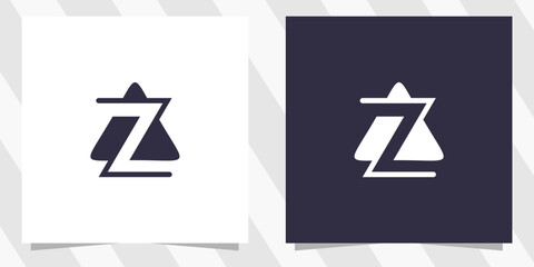 Fototapeta premium letter z logo design vector