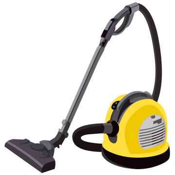 recommend clip art: Vacuum cleaner vector illustration