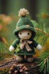 Timeless design  amigurumi evergreen pattern for charming crafts and delightful creations