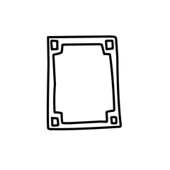 handdrawn frame